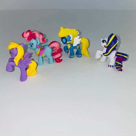My Little Pony MLP Miniature Figures Lot of 4 - Picture 2 of 3